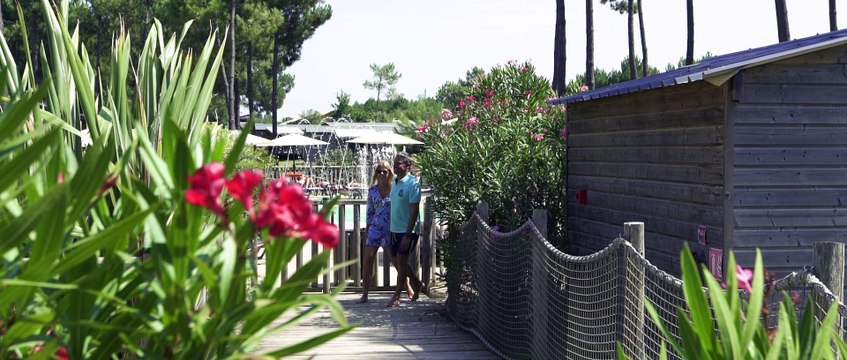 Camping avec espace bien-être - Soustons Village - Landes - Aquitaine