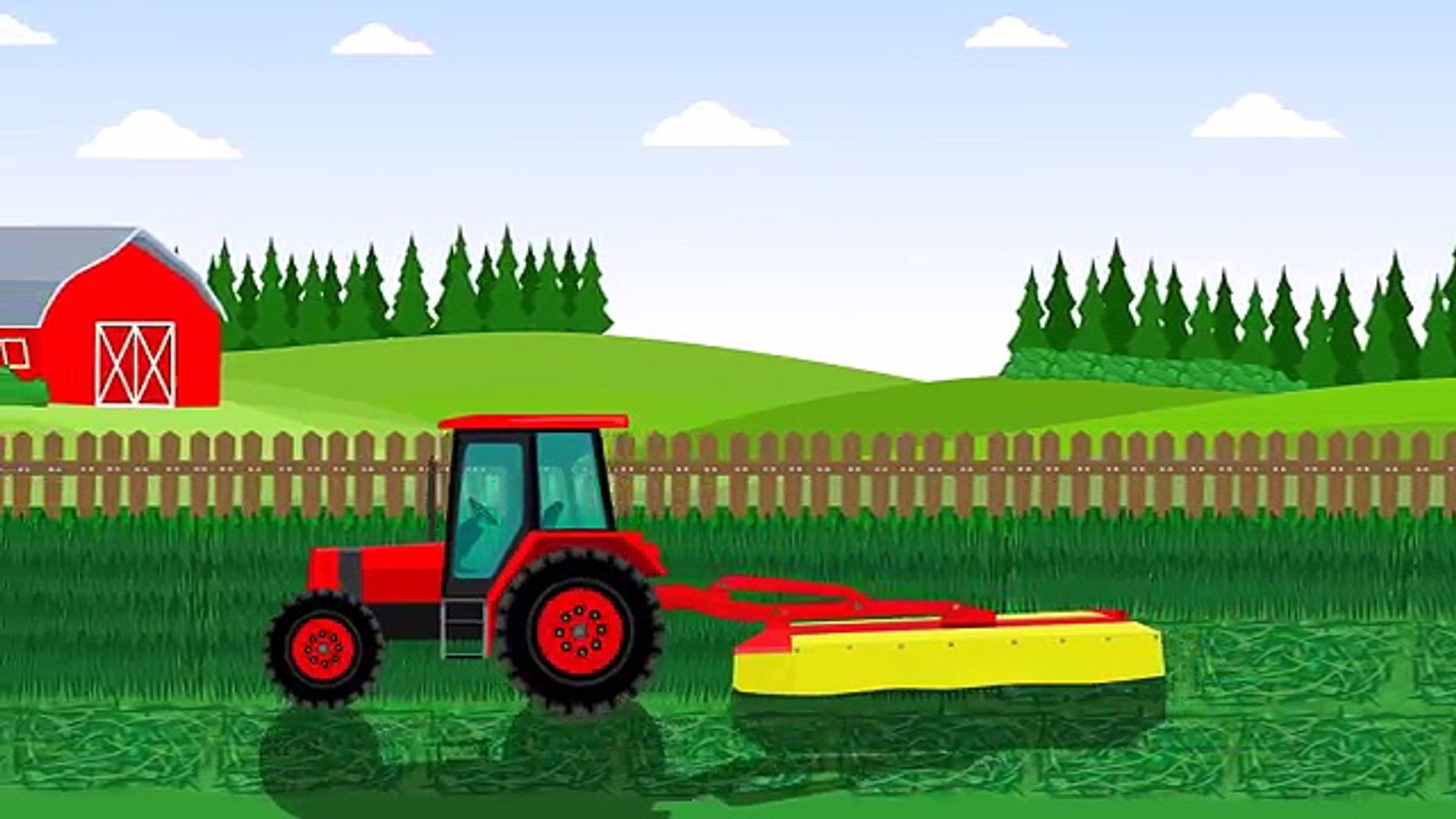 Traktory Prace Na Farmie Koszenie Trawy Bajka Dla Dzieci - video Dailymotion