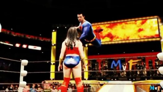 Wonder Woman vs Superman | MvF Mixed Fights - video dailymotion