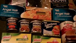 SHTF Food Preps For The Common Man or Financially Challenged - A Little Money Goes A Long Way!