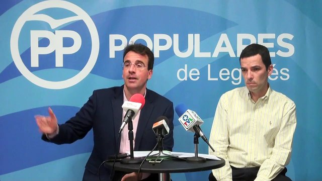 Rueda de prensa del Partido Popular de Leganés del 14 de marzo de 2018