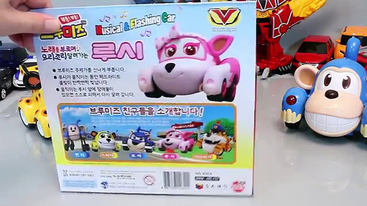 Vroomiz Disney Cars Tayo The Little Bus English Learn Numbers Colors Toy Surprise