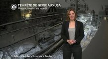 Tempête de neige aux USA : un blizzard jusqu'à 100 km/h