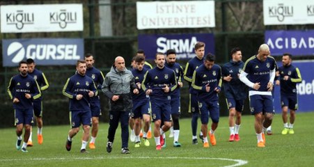 Fenerbahçe'de Mehmet Topal ve Isla Antrenmana Katılmadı