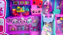 Kawaii Crush Hyper Happy MALL PLAYSET Pet Shop Food Court Shopkins Shopping Toy Unboxing Video