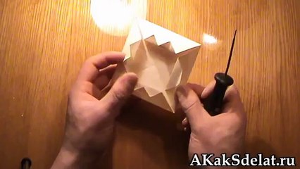 Как из бумаги сделать парашют