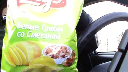 Чипсы ЛЕЙС Белые Грибы со Сметаной - Обзор