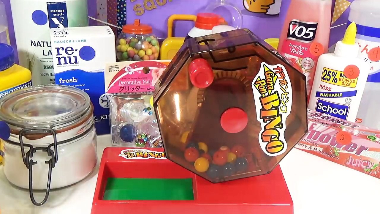 Slime Mixing Bingo! Crazy Homemade Slime Challenge! Strange Ingredients Slime Fails! Doctor Squish