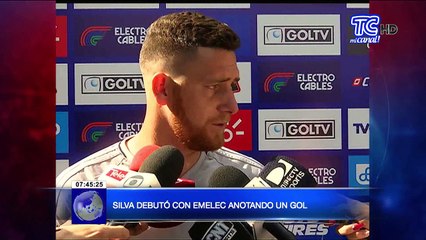 Francisco Silva motivado tras gol ante Cuenca pero con su mente en Flamengo