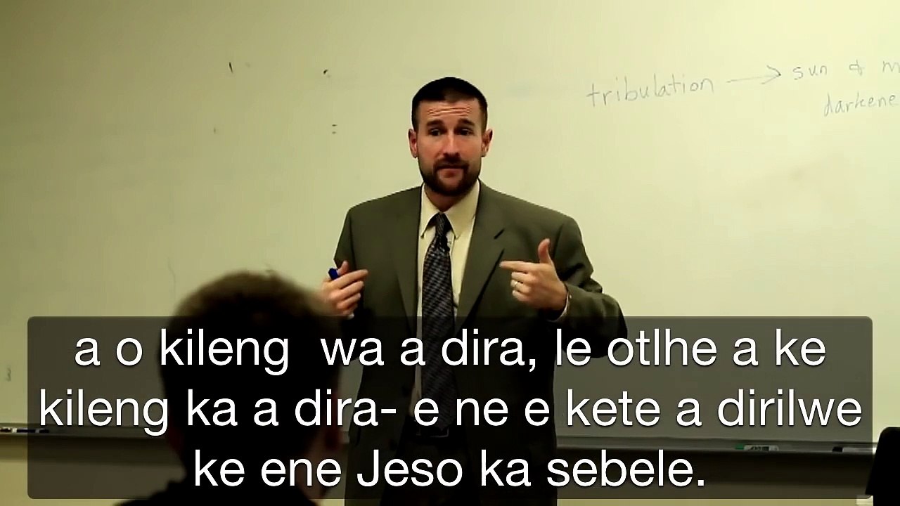The Bible Way to Heaven with Seswana subtitles