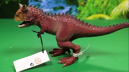 Schleich Carnotaurus Compare to Indominus Rex Jurassic World Unboxing, Review By WD Toys