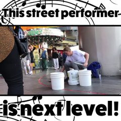 This guy is the definition of raw talent!