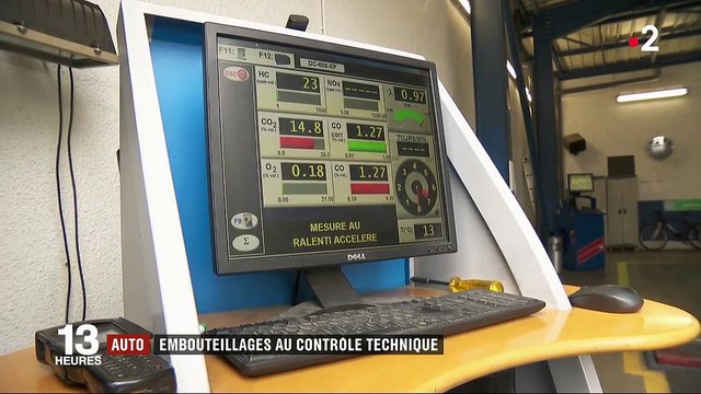 Automobile : embouteillage au contrôle technique