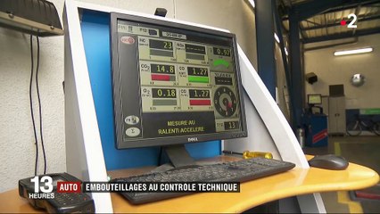 Automobile : embouteillage au contrôle technique