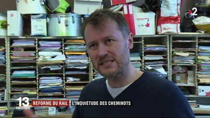 Réforme du rail : l'inquiétude des cheminots