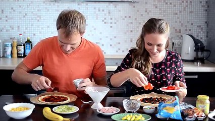 The pizza challenge // Пицца вызов