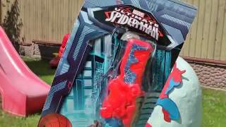 СУПЕР!!! Spiderman Спайдермен Человек Паук Большой Киндер от Super Artem Giant Egg Spiderman