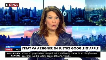 L'Etat français va assigner en justice Google et Apple
