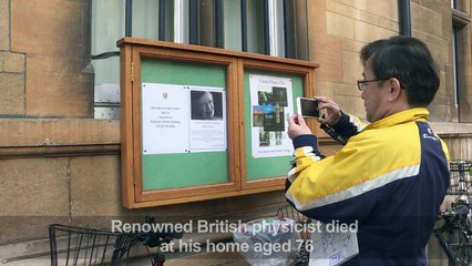 Reactions in Cambridge after the death of Stephen Hawking
