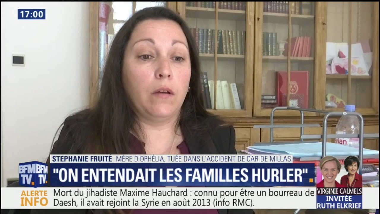 "On entendait les familles hurler", témoigne la mère d'Ophélia, tuée dans l'accident de Millas