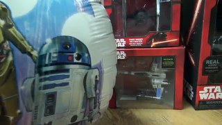 GIANT EGG SURPRISE OPENING Star Wars Episode 7 The Force Awakens Giant Egg Surprise Toy Unboxing