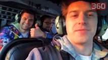 Pamje shokuese/ Të rinjtë filmojnë live momentin kur helikopteri ku ishin bie në ujë (360video)
