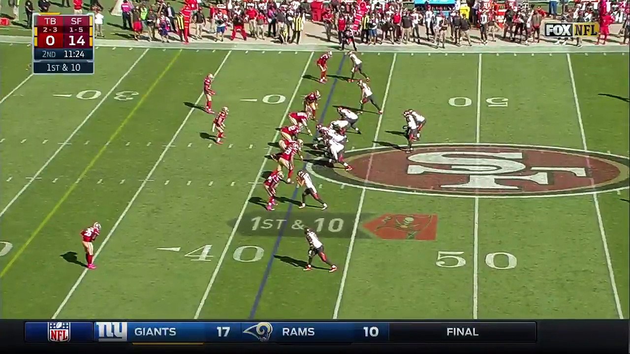 2016 - Antone Smith takes screen pass 30 yards