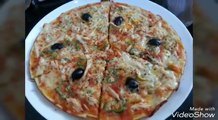 البيتزا السائلة في المقلاة فى دقائق أسهل وأسرع وأطيب بيتزا pizza لايفوتكم الفيديو