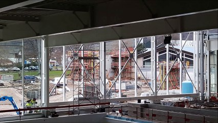 Visite du futur centre aquatique [VIDEO]