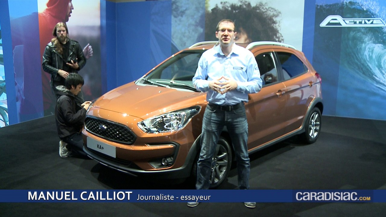 Ford Ka+ restylée : Ford s'active - En direct du salon de Genève 2018
