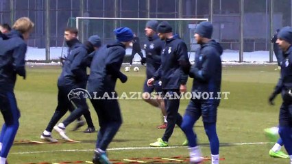 VIDEO - DINAMO KIEV-LAZIO, GUARDA L'ALLENAMENTO DEGLI UCRAINI - EUROPA LEAGUE