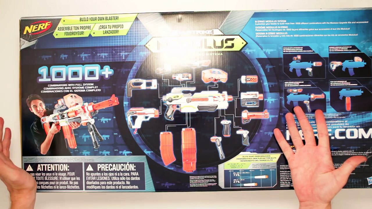 Nerf N-Strike Modulus ECS-10 Blaster Unboxing