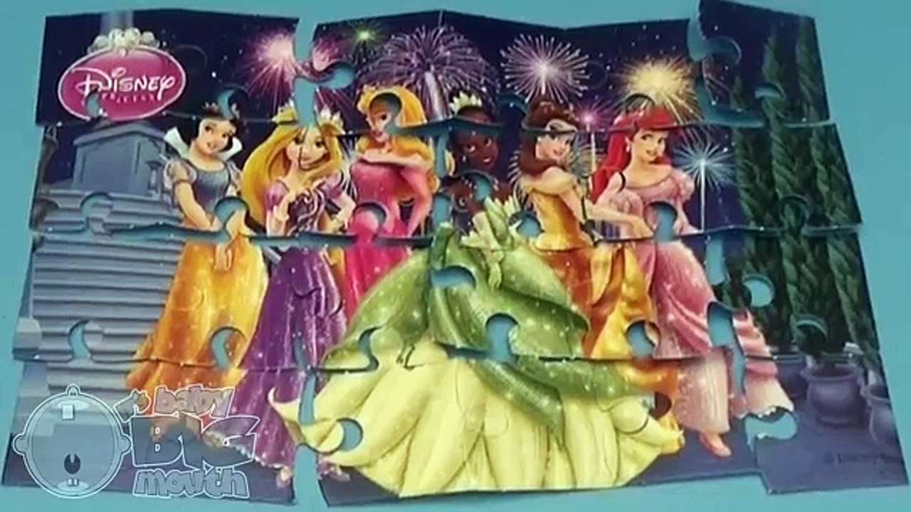 Disney Princess Surprise Eggs Learn Sizes from Smallest to Biggest! Lesson 2