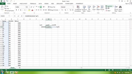 SUM FAIMLY//SUM/SUMIF/SUMIFS/ IN HINDI/MAKE EASY EXCEL