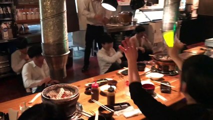 【牛炭亭ダンス部2018】 欅坂46 - 風に吹かれても 【送別会本番】