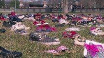 États-Unis : hommage aux enfants tués par armes à feu devant le Capitole