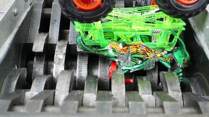 Shredding Hot Wheels Monster Jam Trucks!