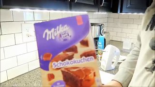 From Germany: Milka Schokokuchen (Chocolate Cake) Preparation & Review
