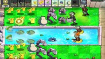 Pokemon Go Vs Plants Vs Zombies Backyard Pool Party With All Pokemons! PvZ
