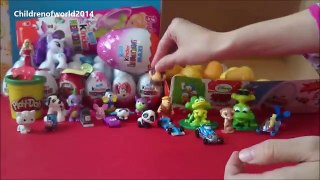 50 Surprise Eggs Toys Opening Kinder verrassingsei