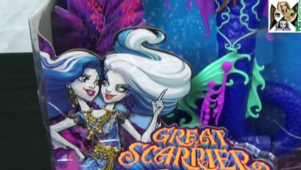 Review Monster High Great Scarrier Reef Peri & Pearl Serpentine