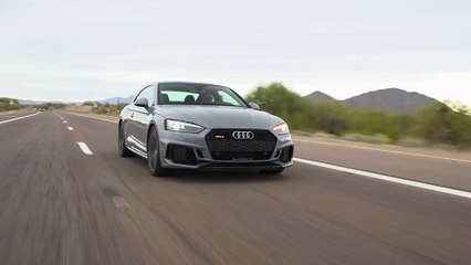 2018 Audi RS 5 Coupe in Grey Driving Video
