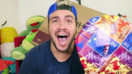 ENCONTREI UMA TRILHA DE PRESENTES SURPRESAS !! (GANHEI A TV GIGANTE?)