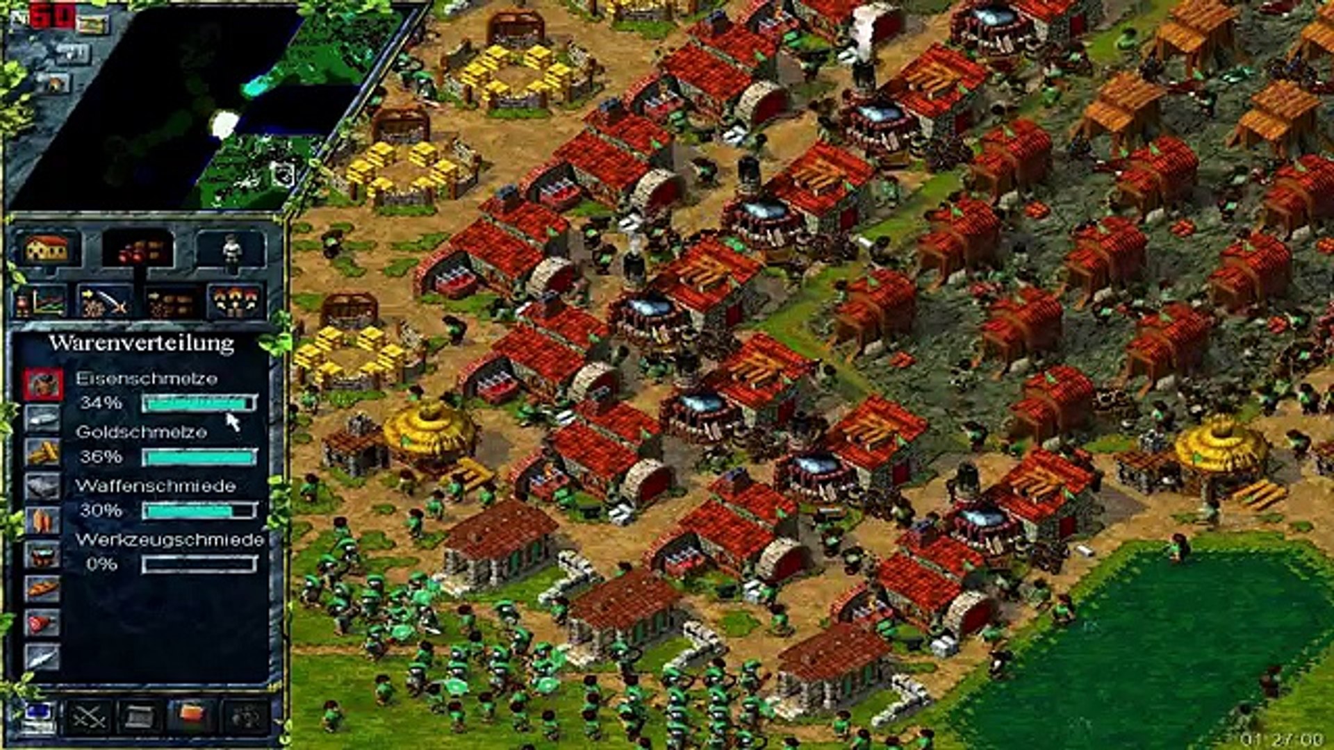 Die Siedler 3 Lpt 0 Die Schlacht Beginnt Map 768 Metzel Video Dailymotion