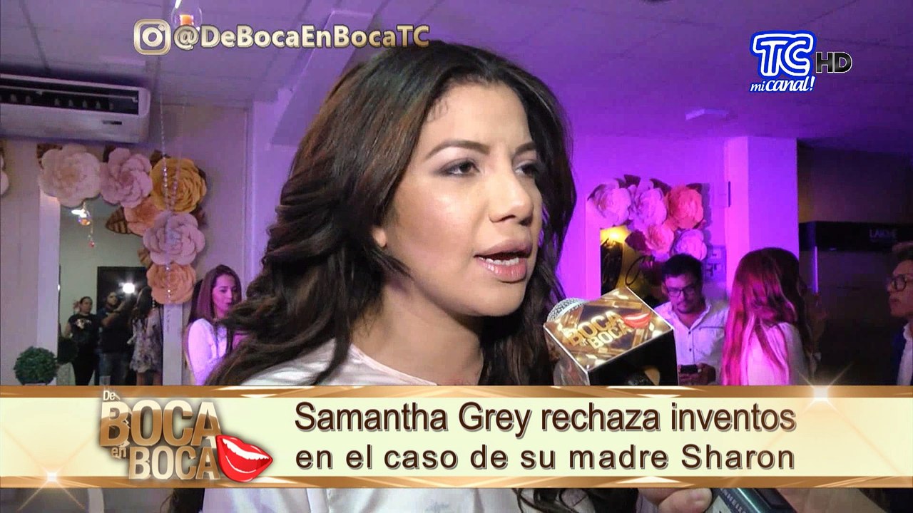 Samantha Grey rechaza inventos en el caso de su madre Sharon