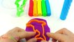 Learn Colors Play Doh Dolphin Modelling Clay Zoo Animals Mold Fun Creative for Children & Kids