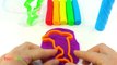 Learn Colors Play Doh Dolphin Modelling Clay Zoo Animals Mold Fun Creative for Children & Kids