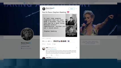 Hawking: Il cordoglio del mondo su twitter
