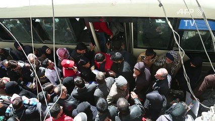 Second day of medical evacuations begins in Syria's Ghouta