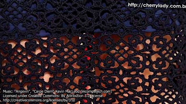 • Безотрывное вязание королевских мотивов для платья Загадочная Бразильянка • Мастер-класс и Схема